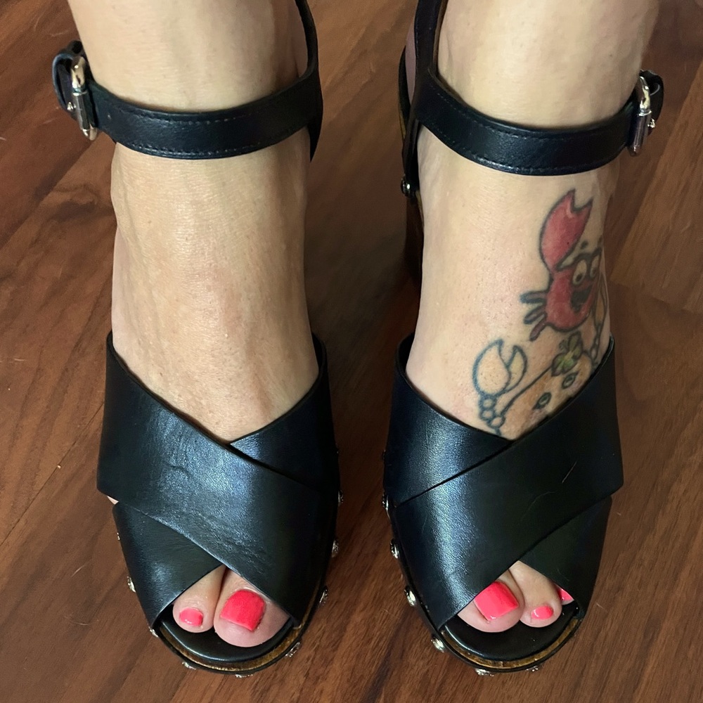 Like New, Coach Platform Heels